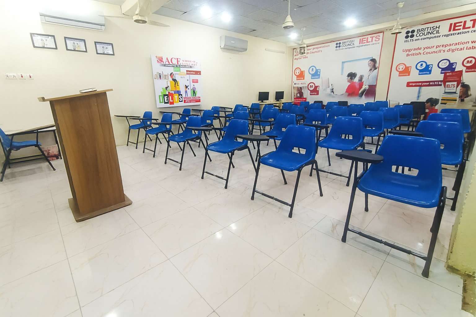 IELTS classroom session